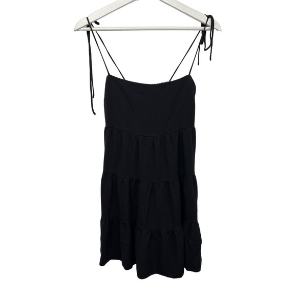 Abercrombie & Fitch Dresses & Skirts - Abercrombie and Fitch Sundress Mini Short Sz Small Women Black Sleeveless Ruffle